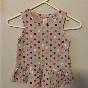 Girl top - sleeveless Size S